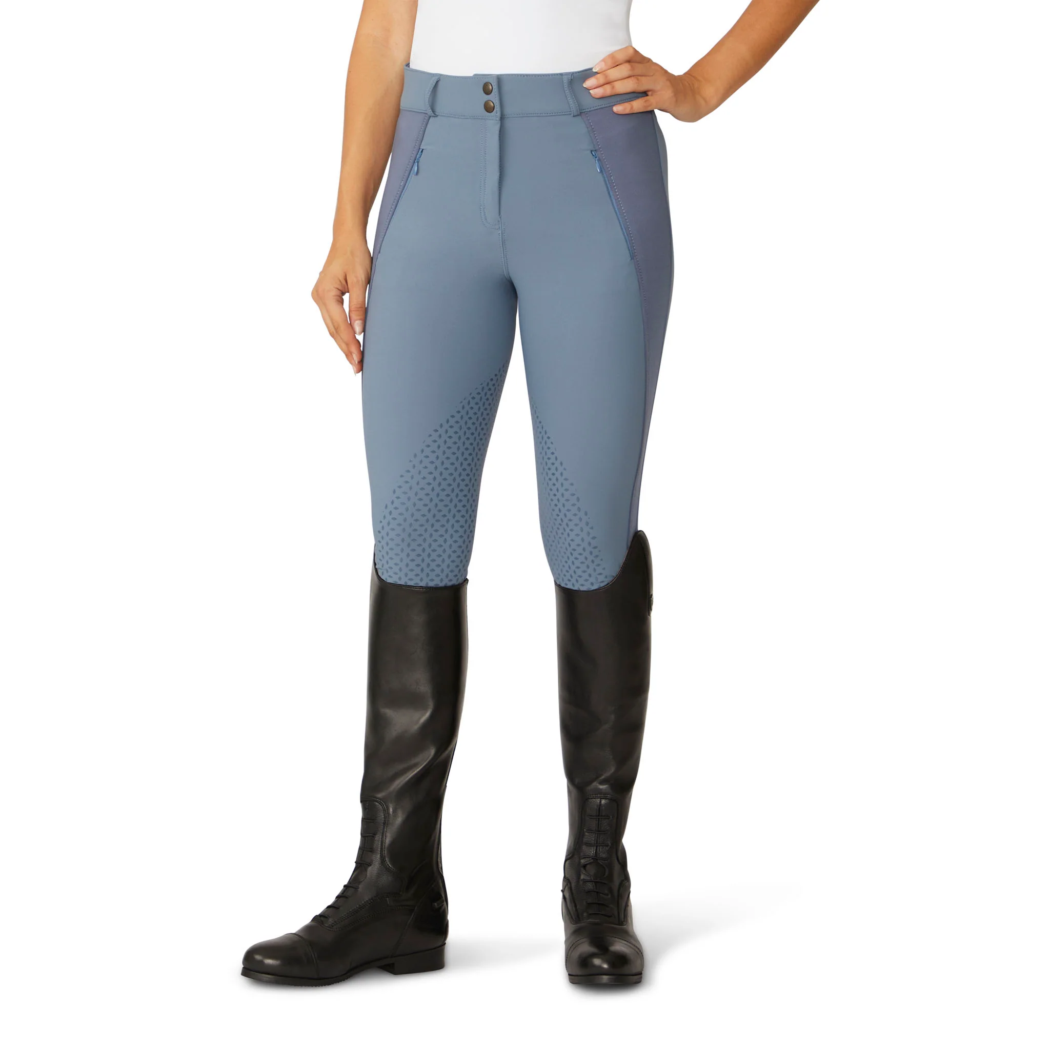 Women's Altitude Kool X Knee Patch Breech - Indigo - Image 4