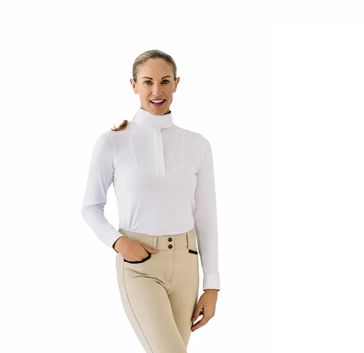 Bib Front Show Shirt - White Natural World