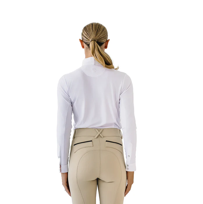 Bib Front Show Shirt - White Natural World - Image 3