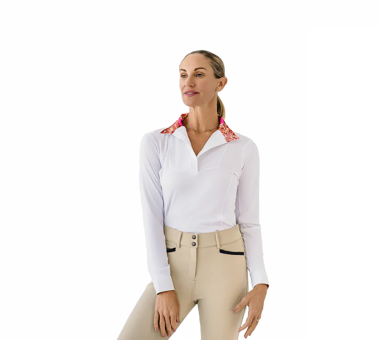 Bib Front Show Shirt - White Natural World - Image 4