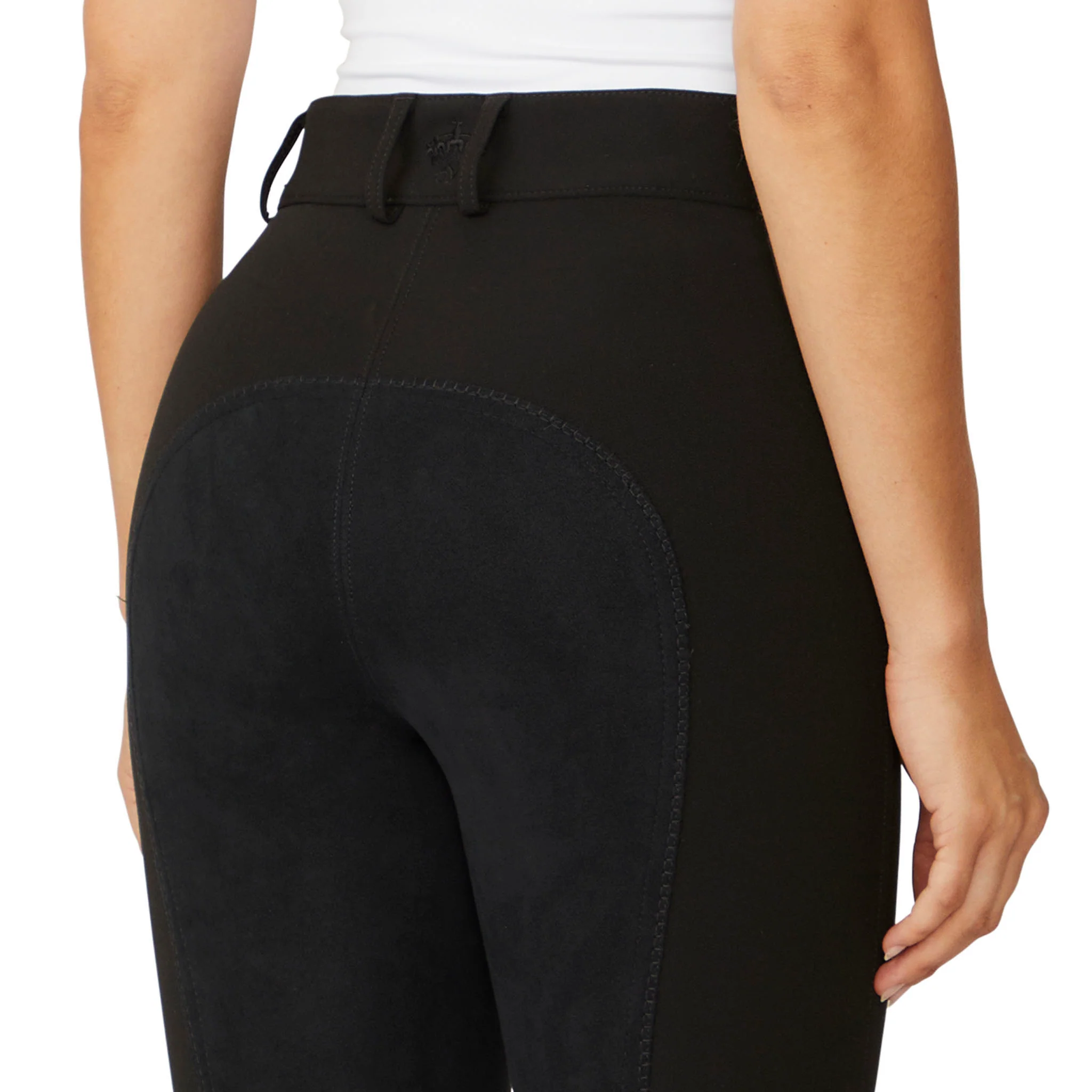Women's Celebrity EuroWeave DX Full Seat Breech - Black - Image 5