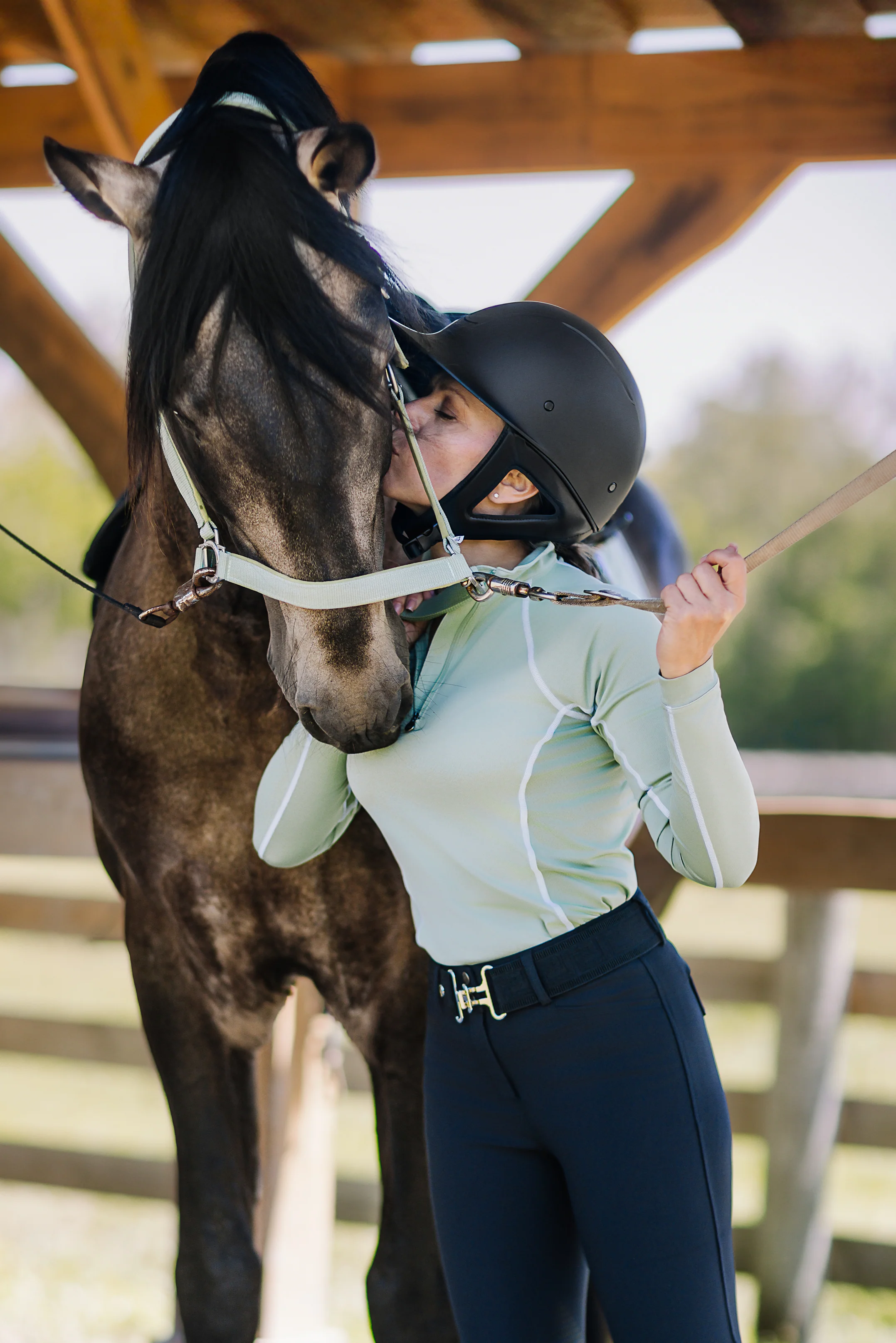 Color Collection by Ovation® Lucky Adjustable Breakaway Halter - Cactus - Image 3