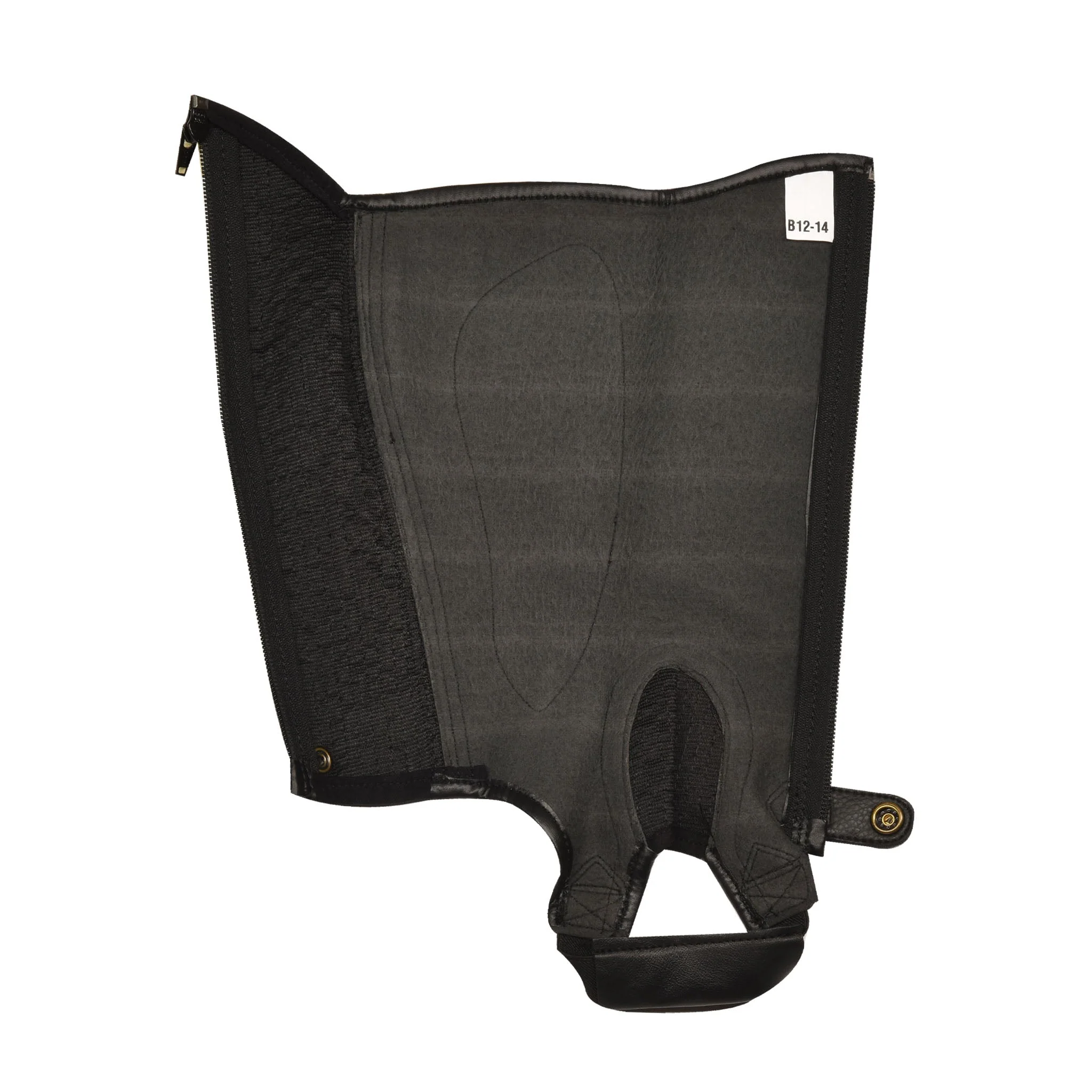 Kids' EquiStretch II Half Chaps - Black - Image 3