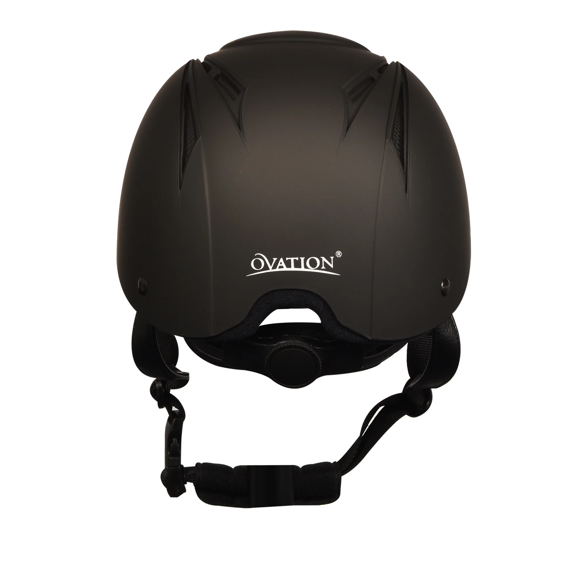 Deluxe Schooler Helmet - Black Silver Vents - Image 6