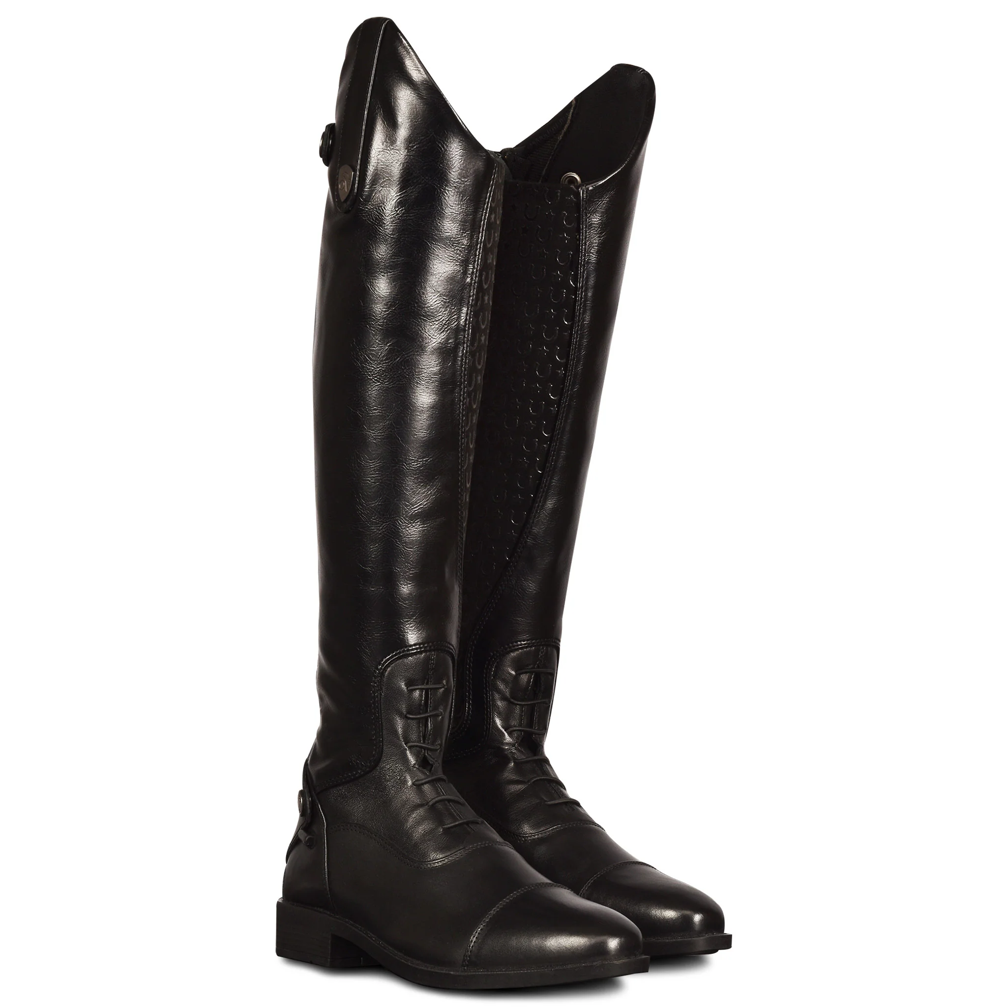 Kids' Black Sofia Grip Tall Riding Boot - Image 3