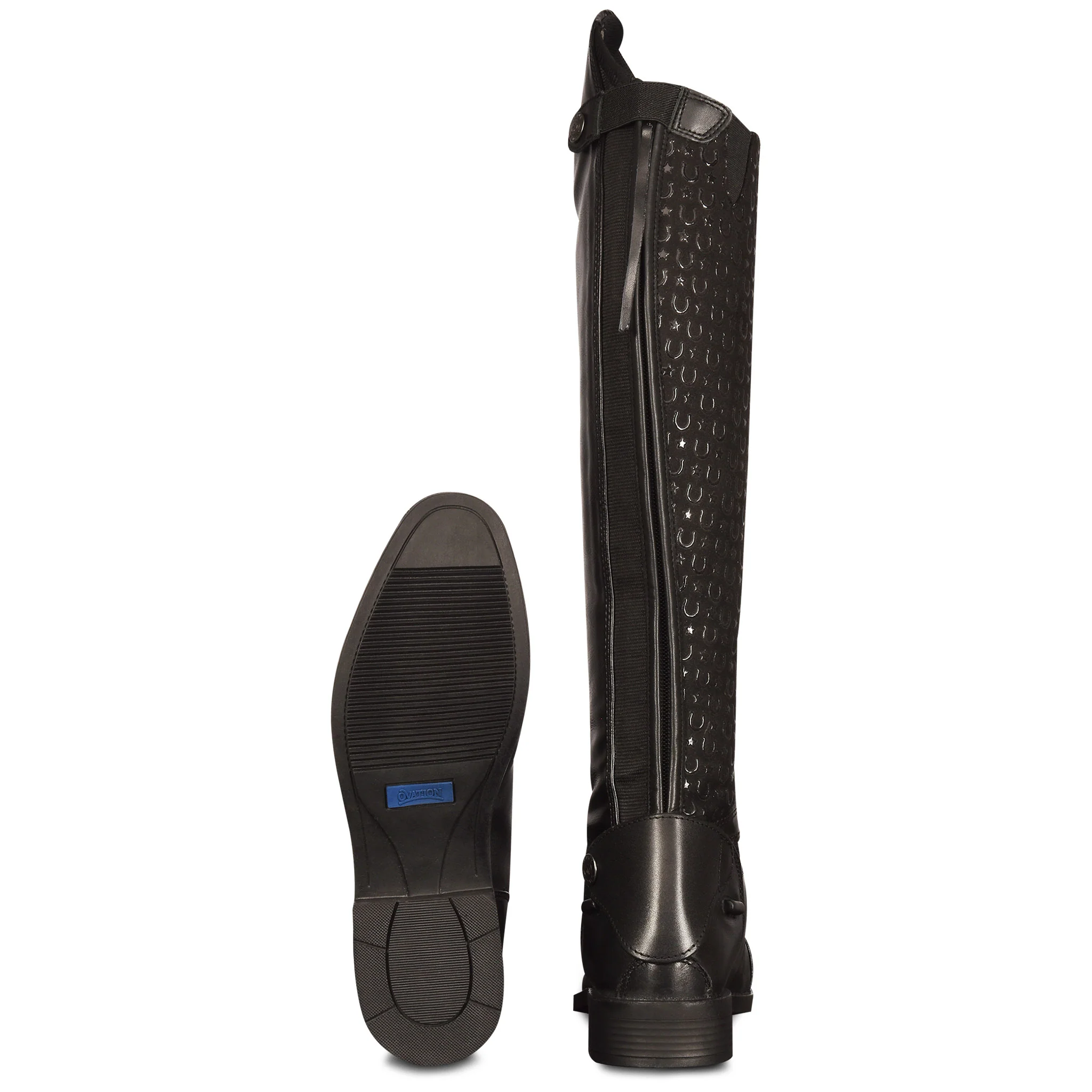 Kids' Black Sofia Grip Tall Riding Boot - Image 5