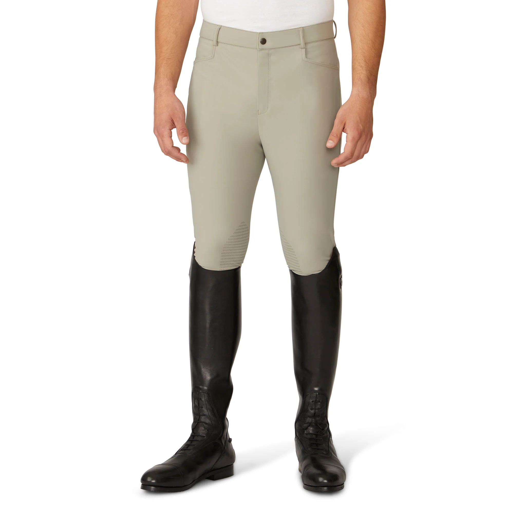 Men's Dynamic Knee Patch Breech - Tan - Image 4