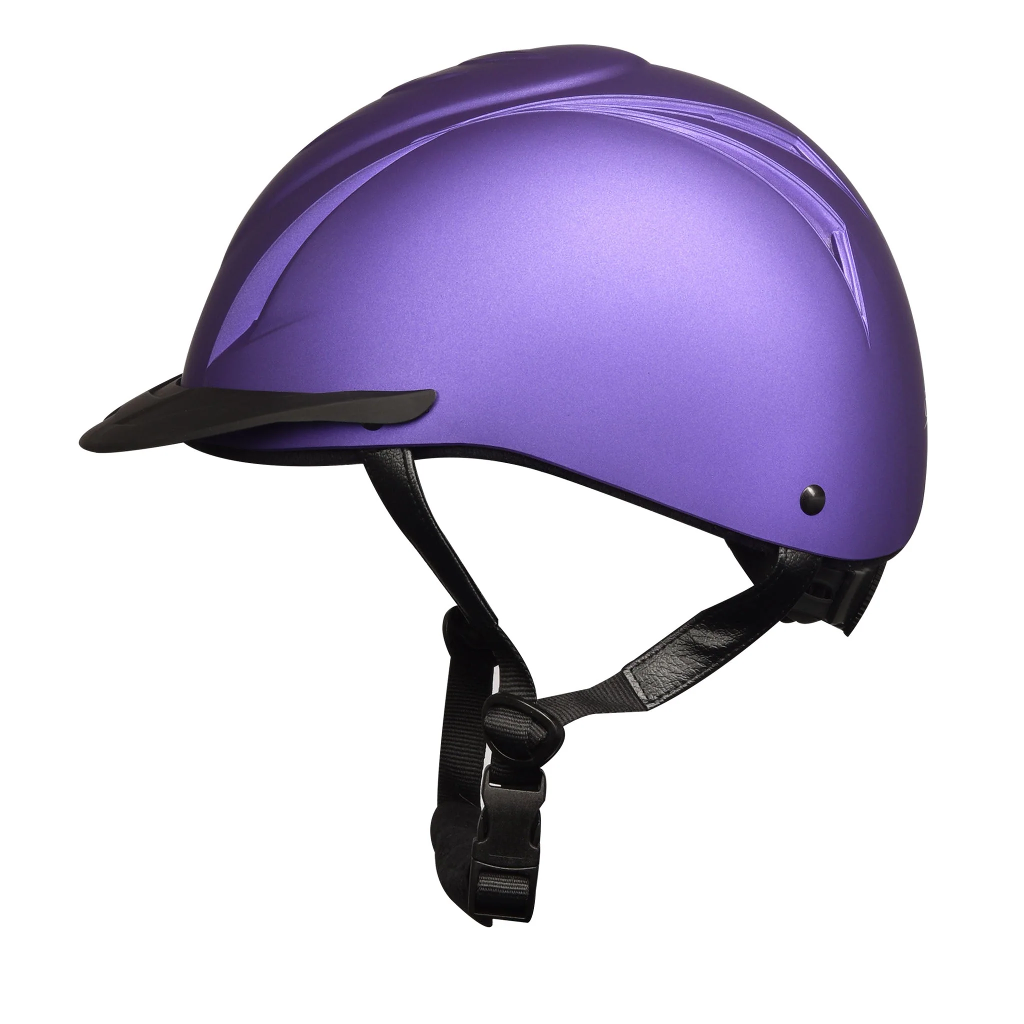 Metallic Deluxe Schooler Helmet - Purple - Image 3