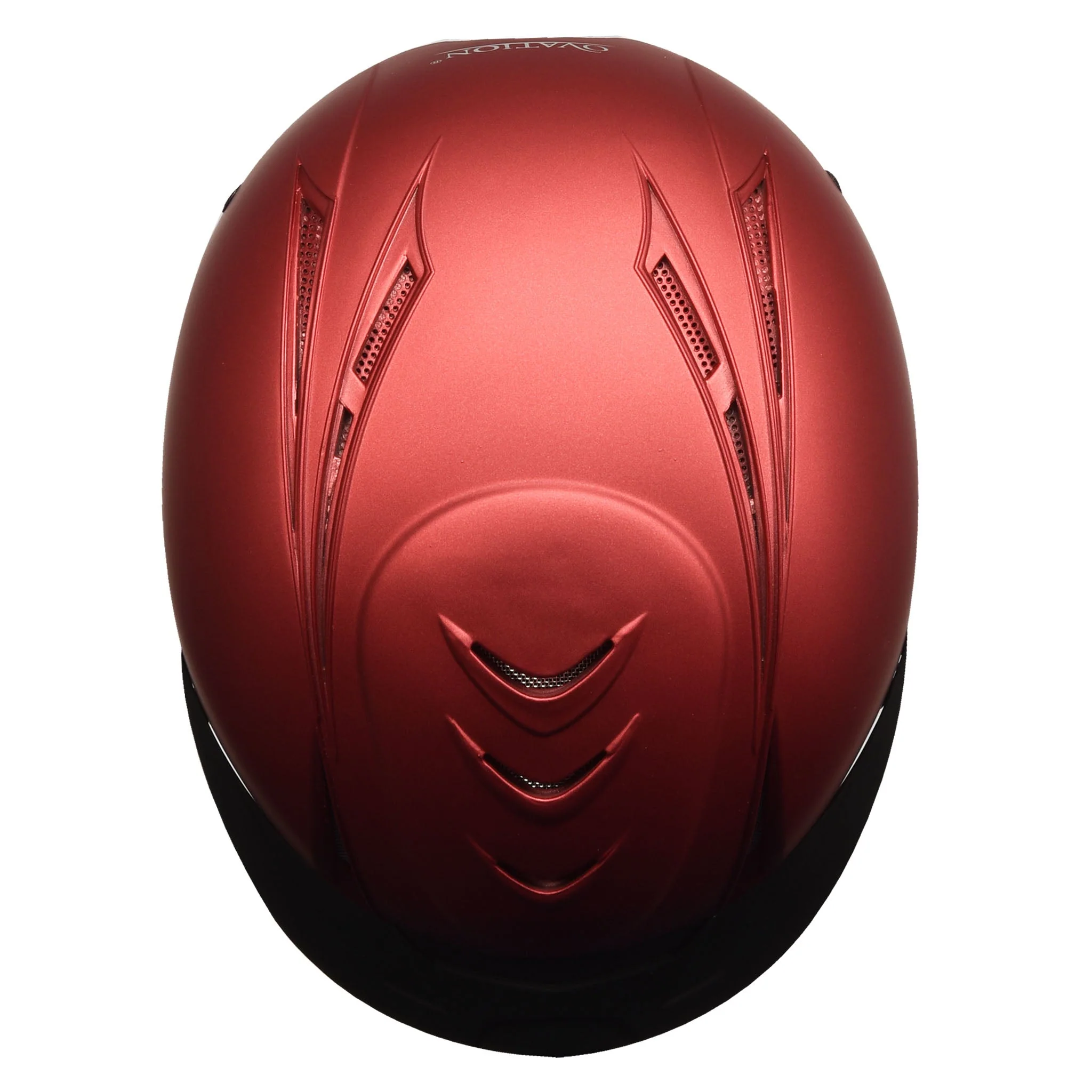 Metallic Deluxe Schooler Helmet - Red - Image 5