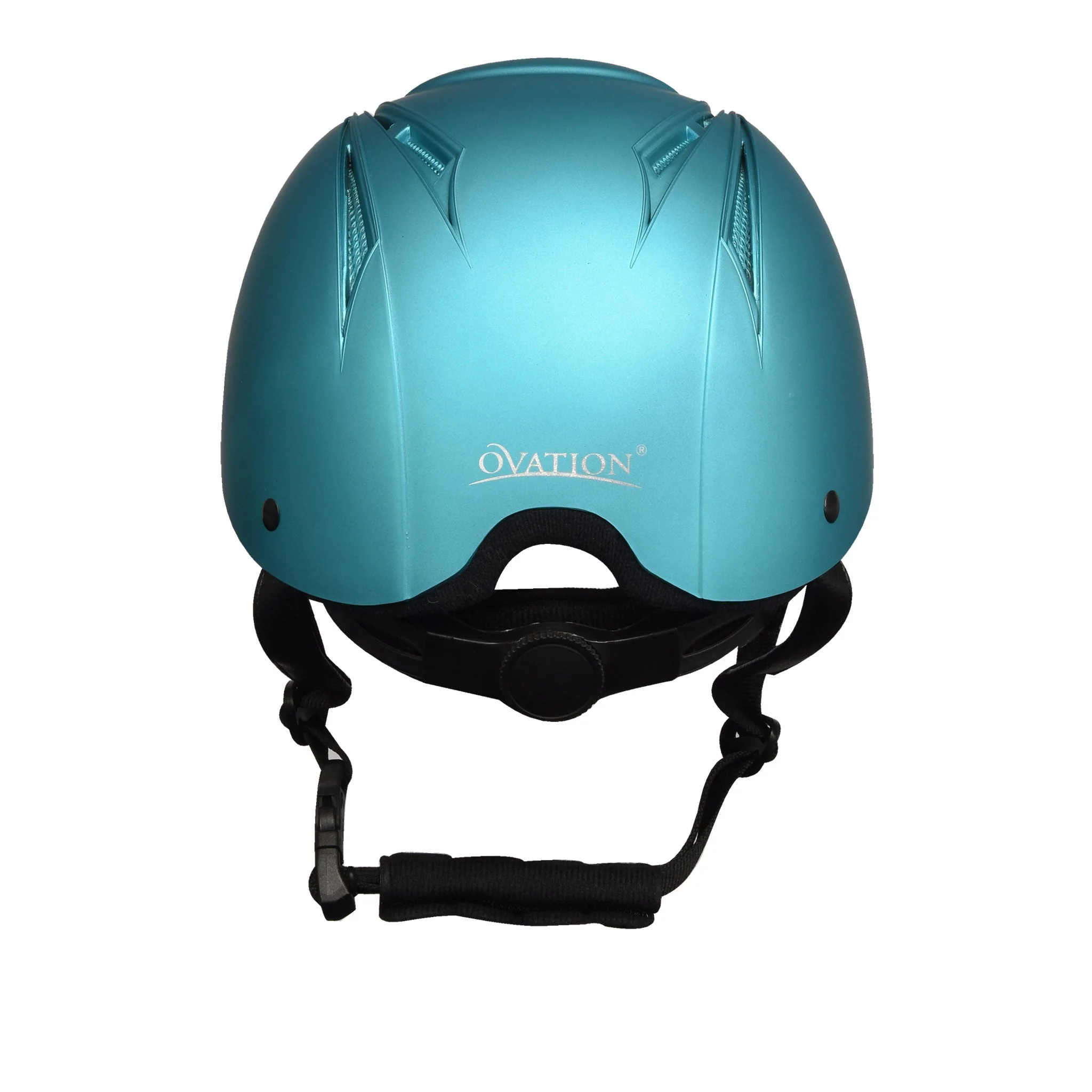 Metallic Deluxe Schooler Helmet- Teal - Image 6