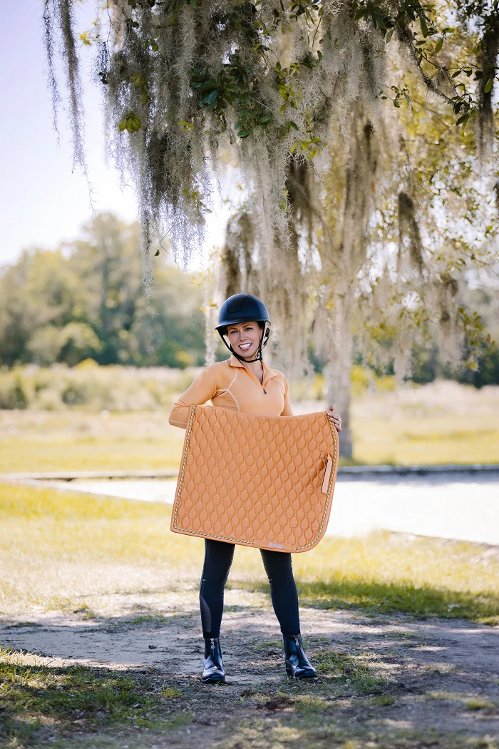 Quarter-Zip Long Sleeve Sunshirt - Peach - Image 5