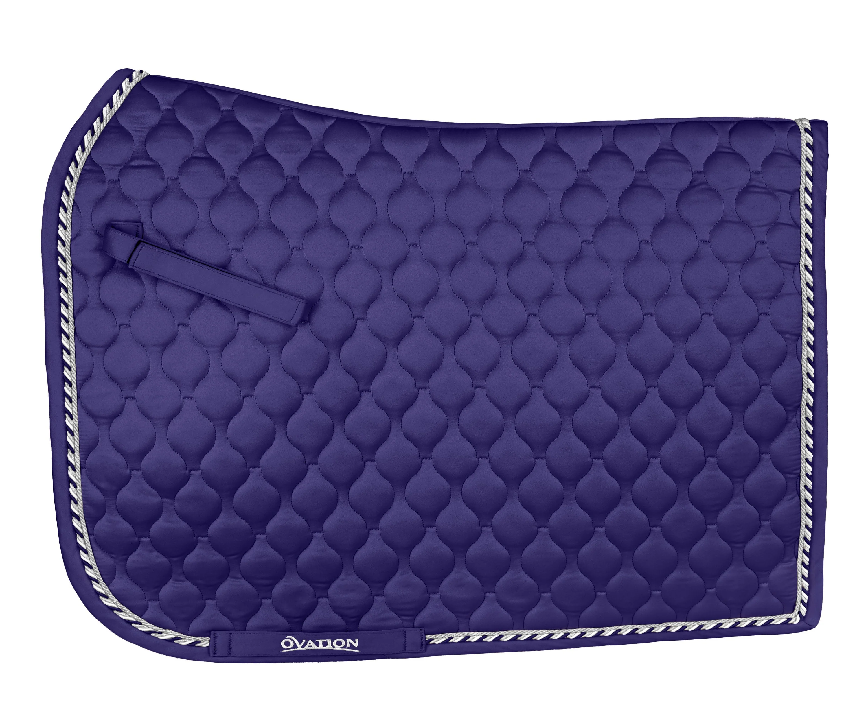 Quilted Satin Dressage Saddle Pad - Night Sky