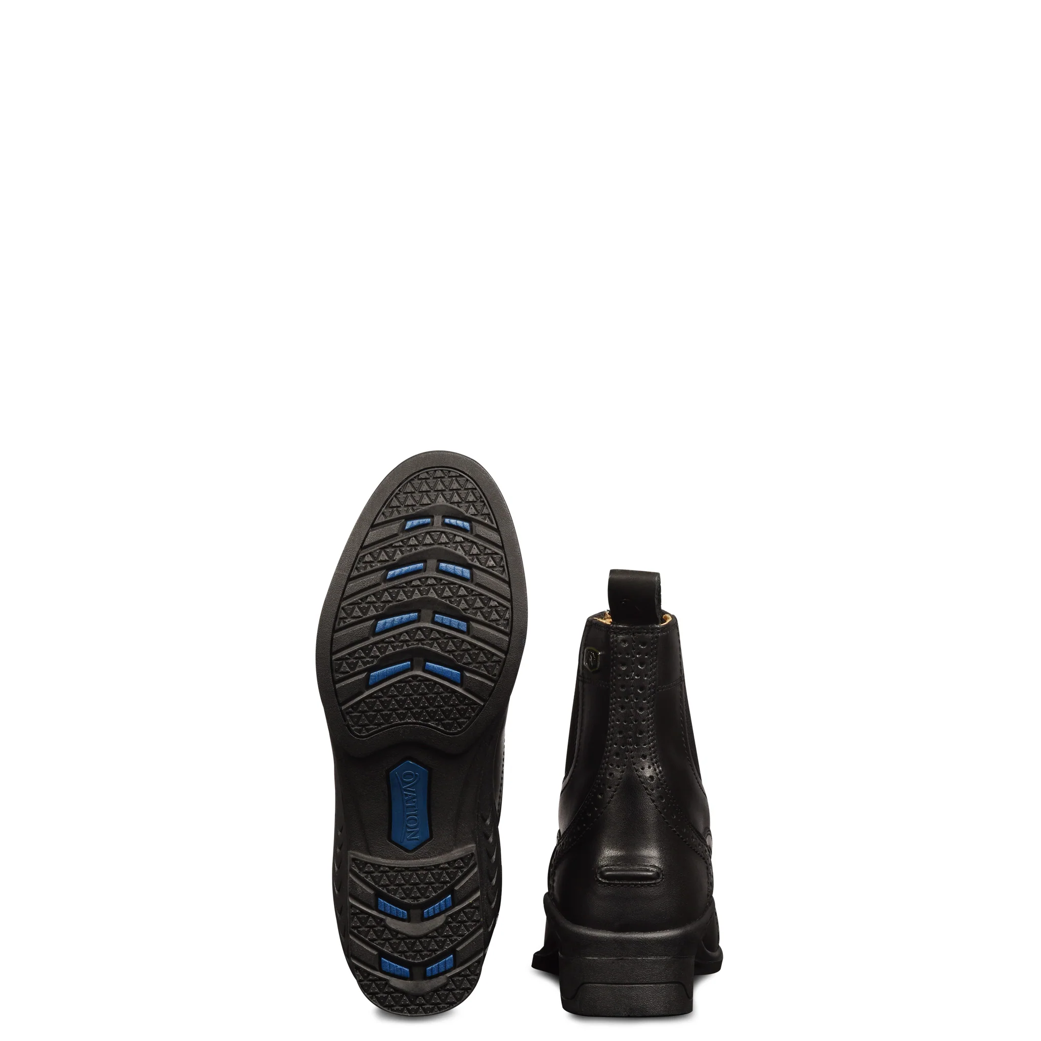 Kids' Tuscany Zip Paddock Boots - Black - Image 4