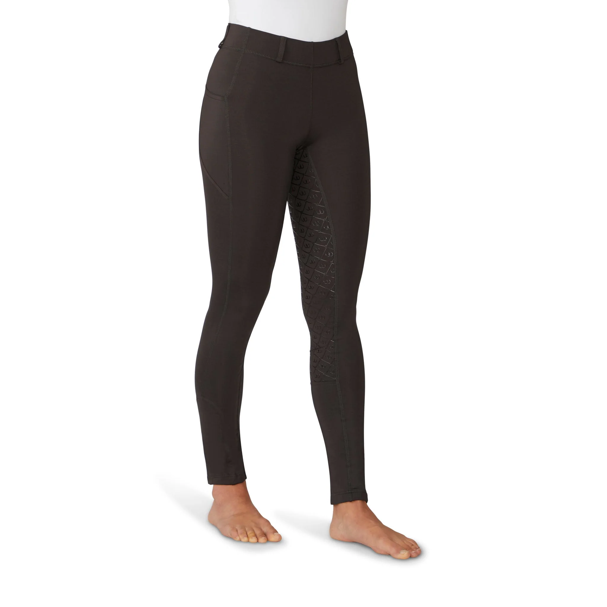 Women's AeroWick Full Seat Tight - Charcoal - Image 3
