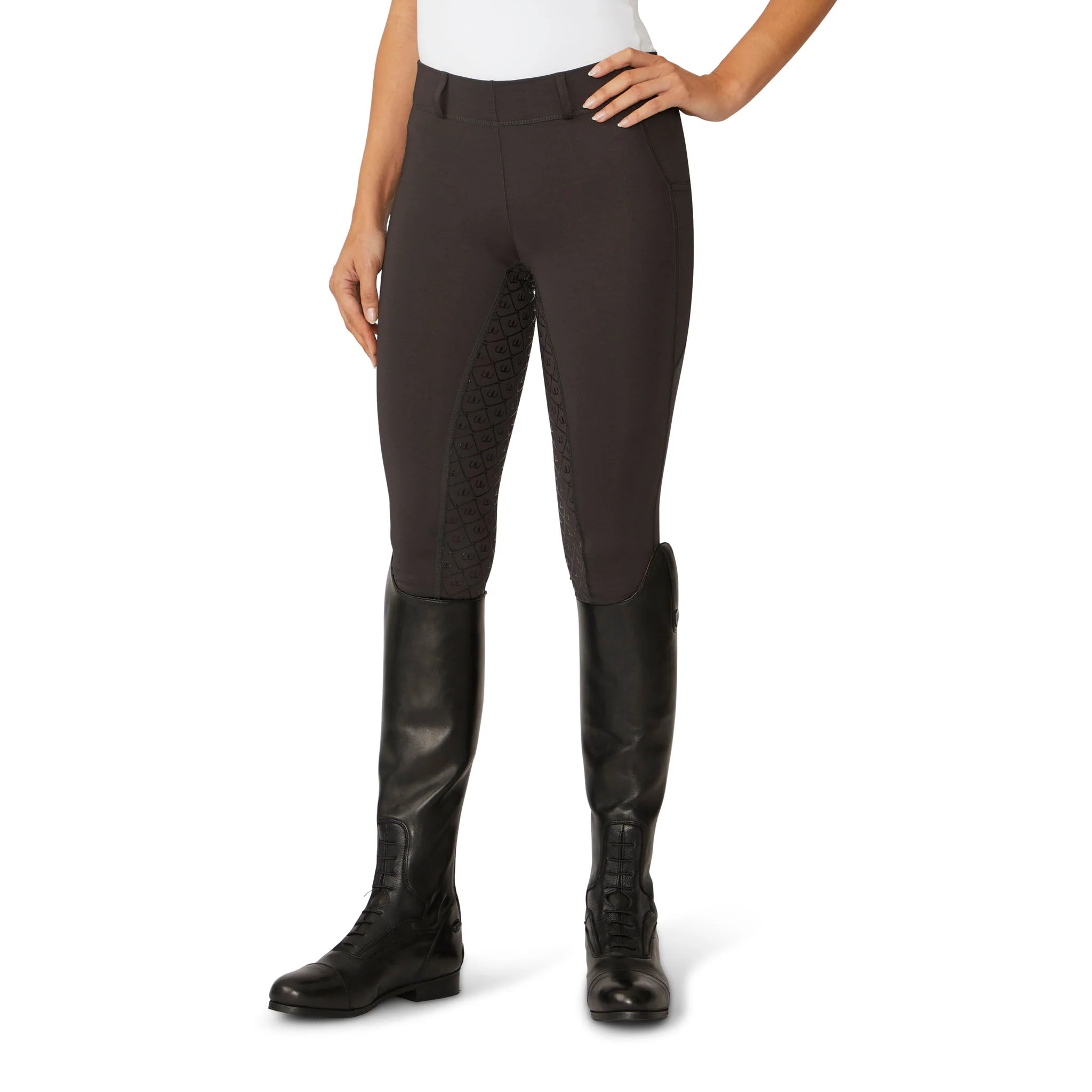 Women's AeroWick Full Seat Tight - Charcoal - Image 4