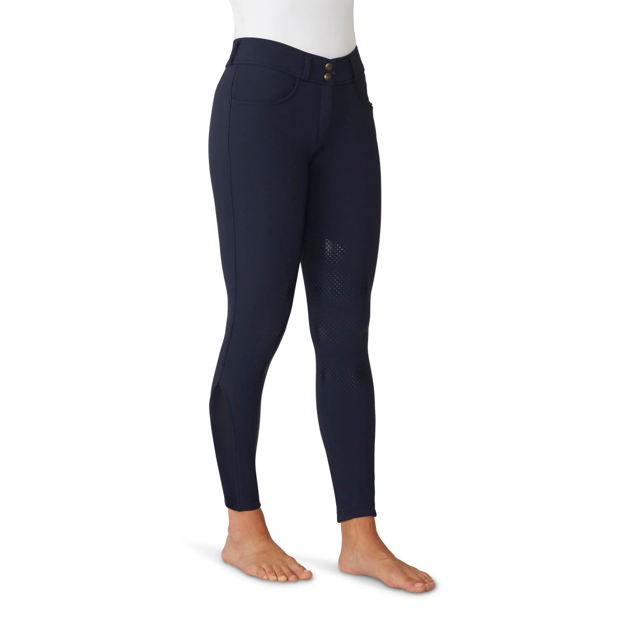 Women's Bellissima II Silicone Knee Patch Breech - Indigo - Image 13
