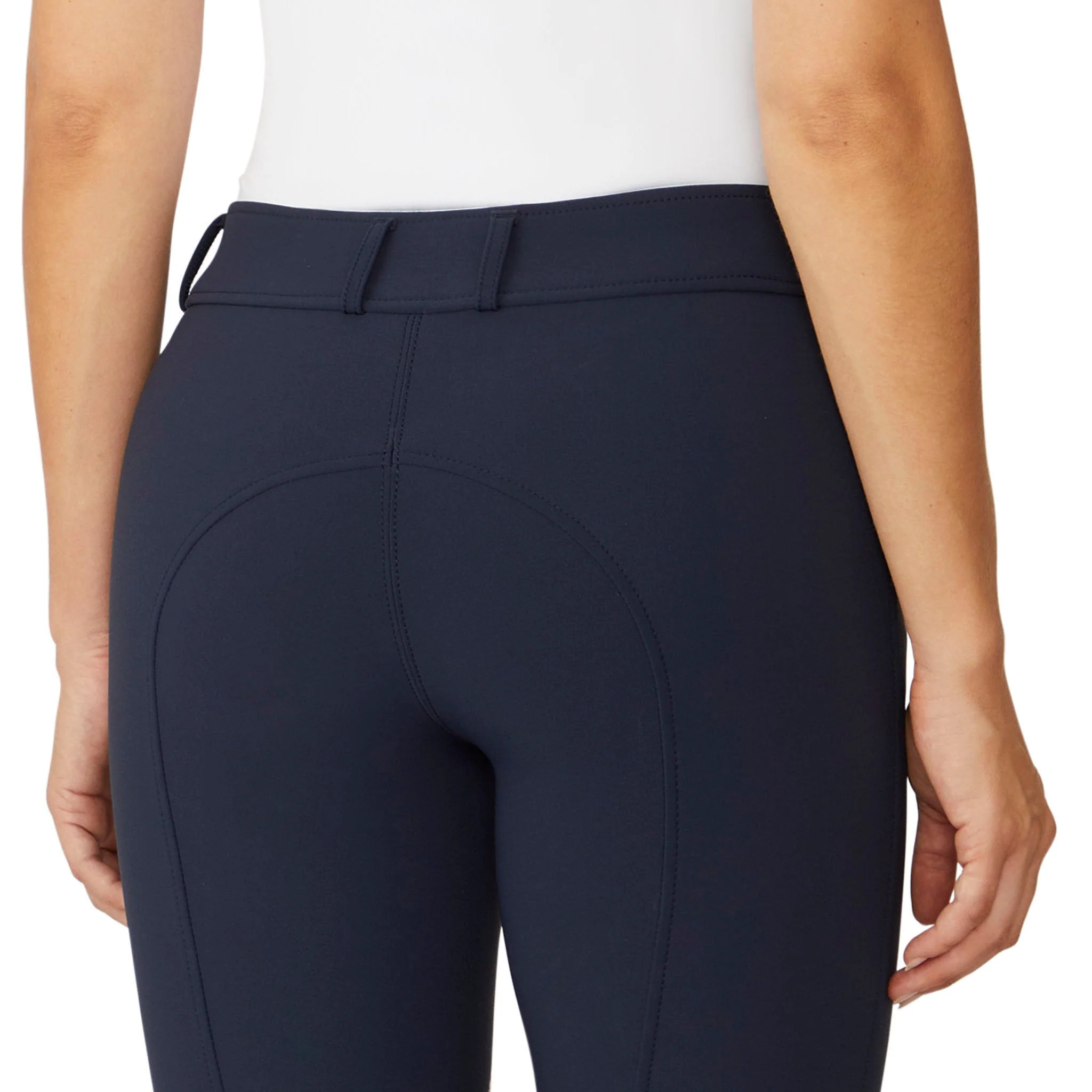 Women's Bellissima II Silicone Knee Patch Breech - Indigo - Image 15