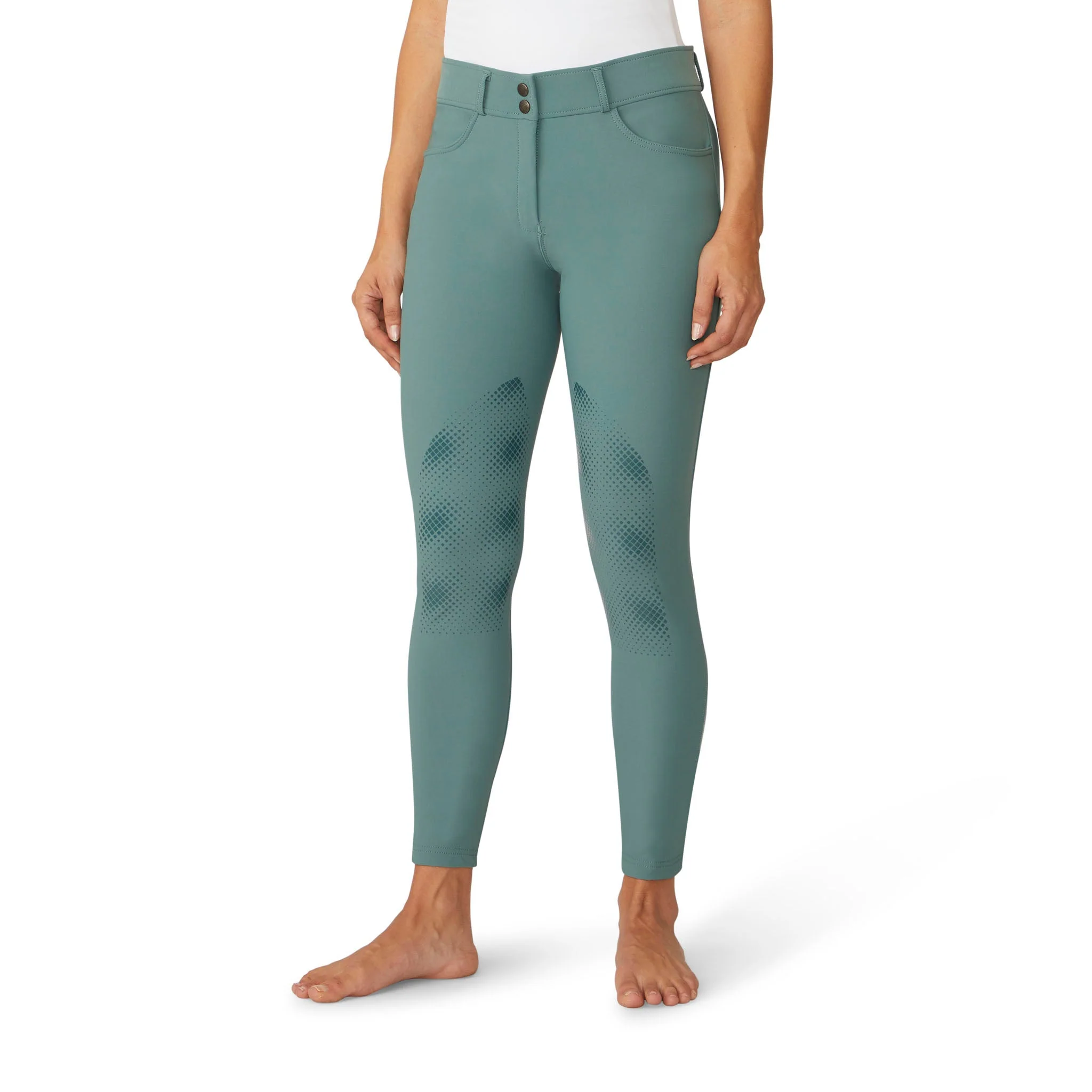 Women's Bellissima II Silicone Knee Patch Breech - Indigo - Image 16