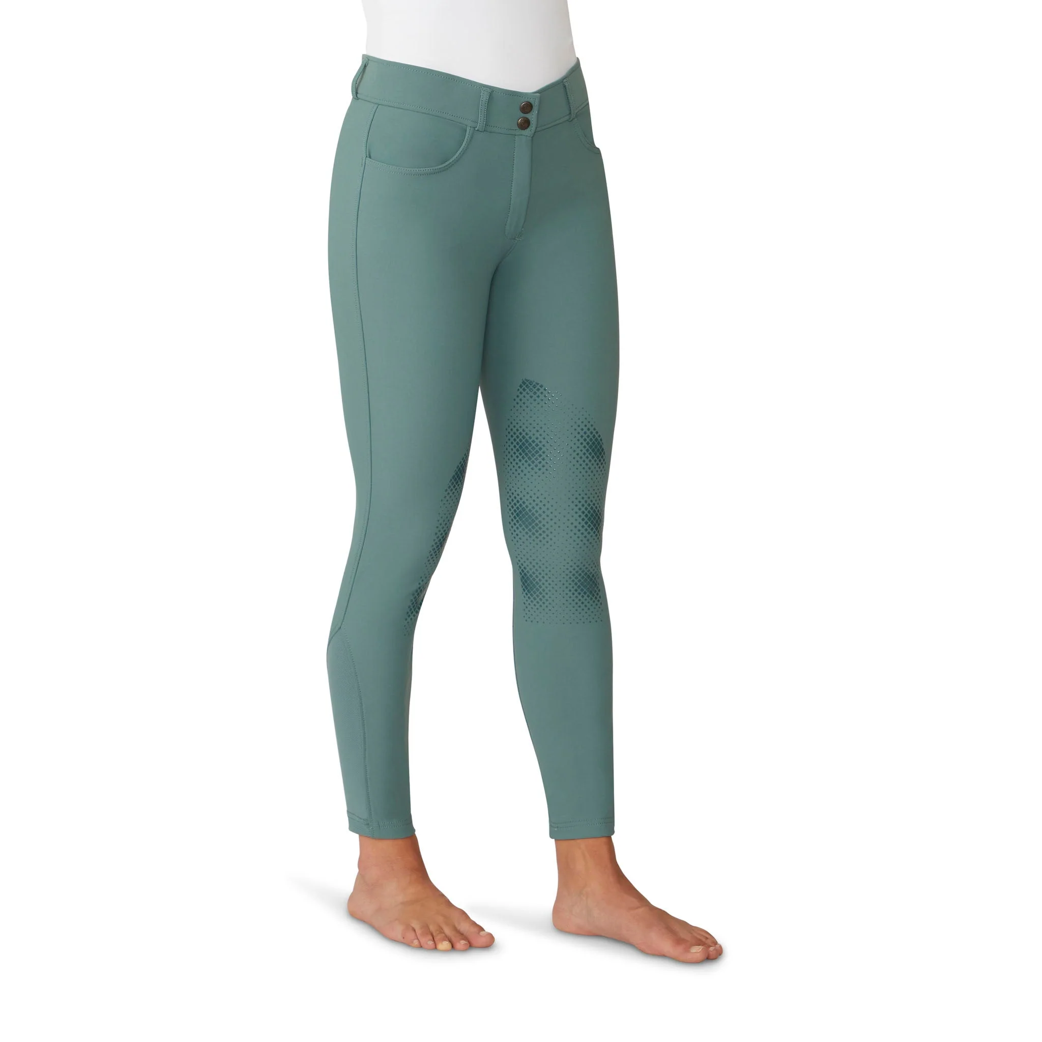 Women's Bellissima II Silicone Knee Patch Breech - Indigo - Image 18