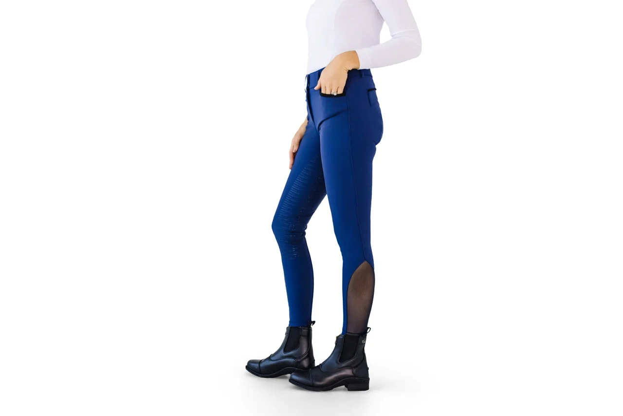 Women's Dynamic Silicone Full Seat Breech - Navy - Image 6