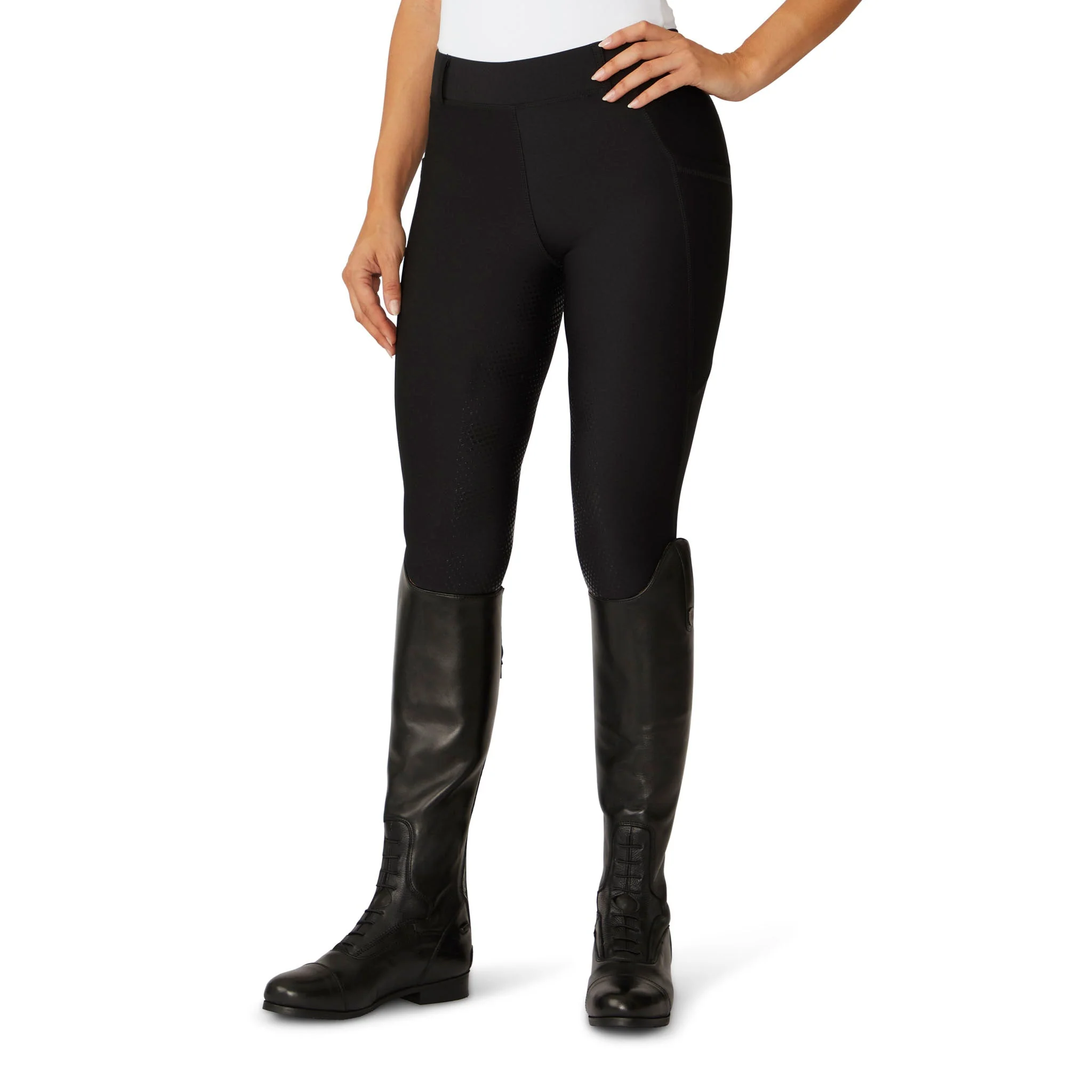 Women's Equinox Full Seat Tight - Black - Image 4