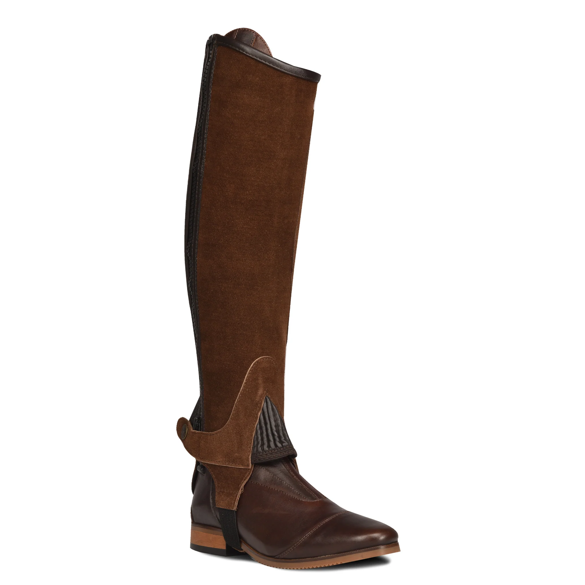 Women's Pro Suede Ribbed Half Chap - Image 3