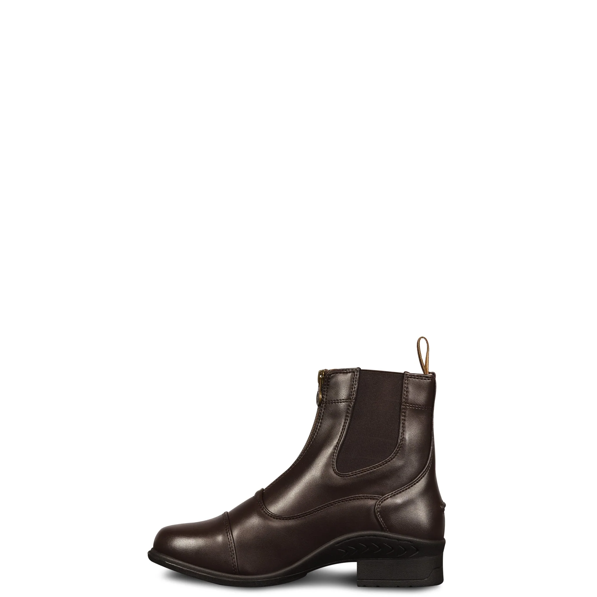 Women's Quantum Zip Paddock Boots - Brown - Image 2