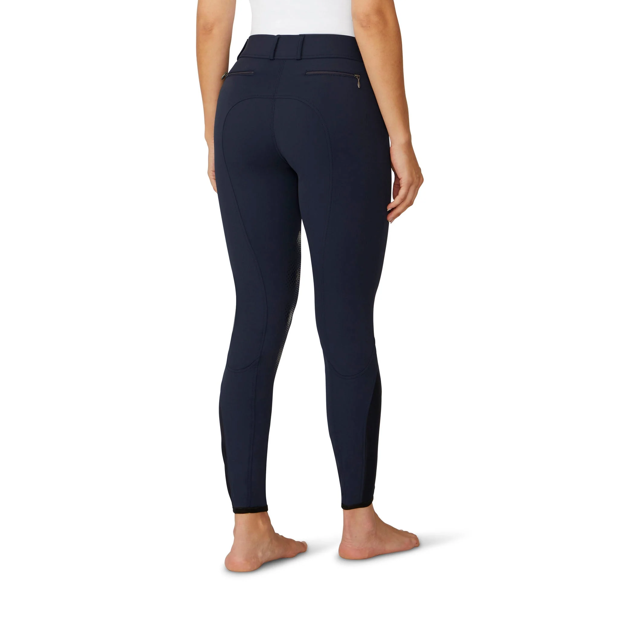 Women's Signature Knee Patch Breech - Navy - Image 2