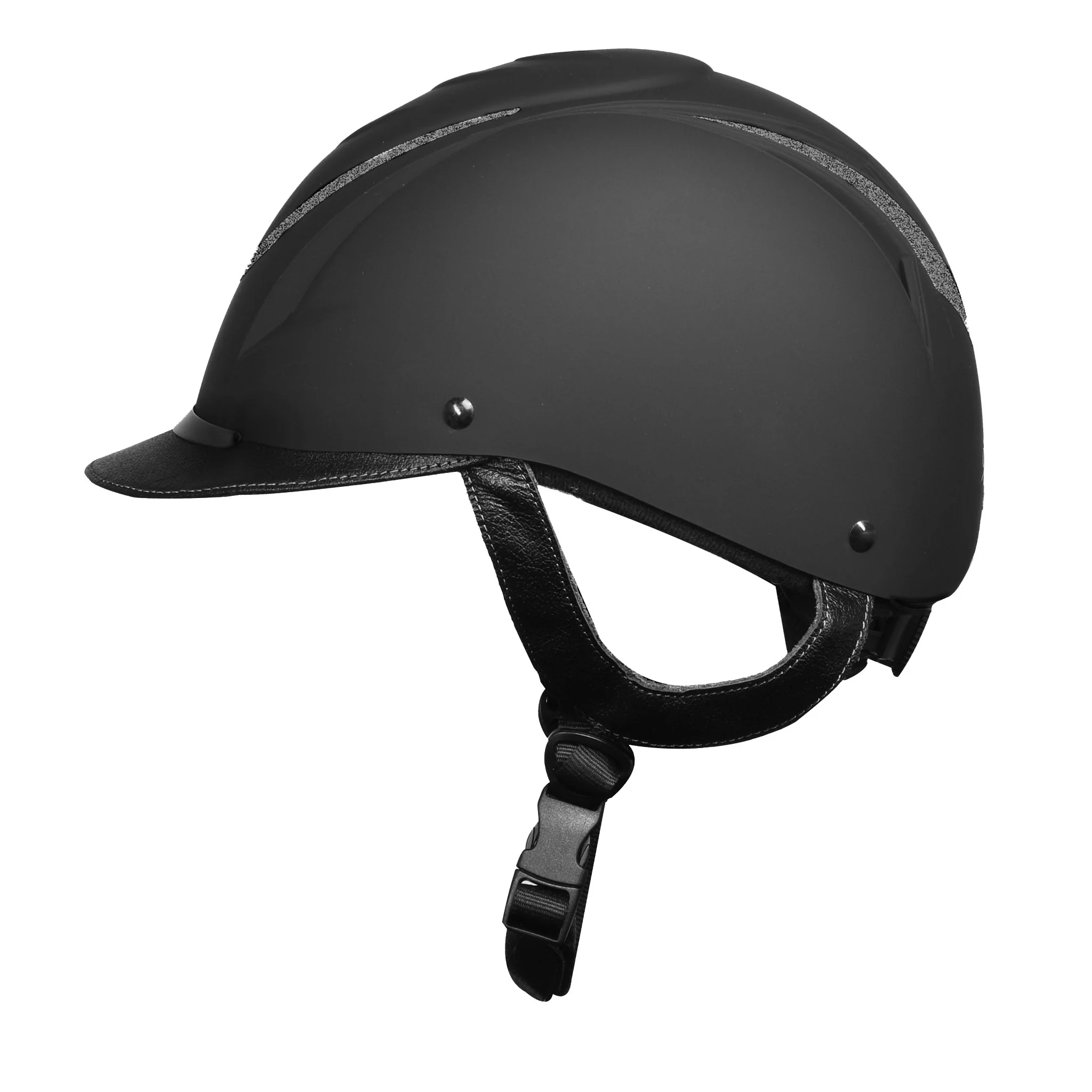 Z-6 Glitz II Helmet - Black Glitter Black - Image 3