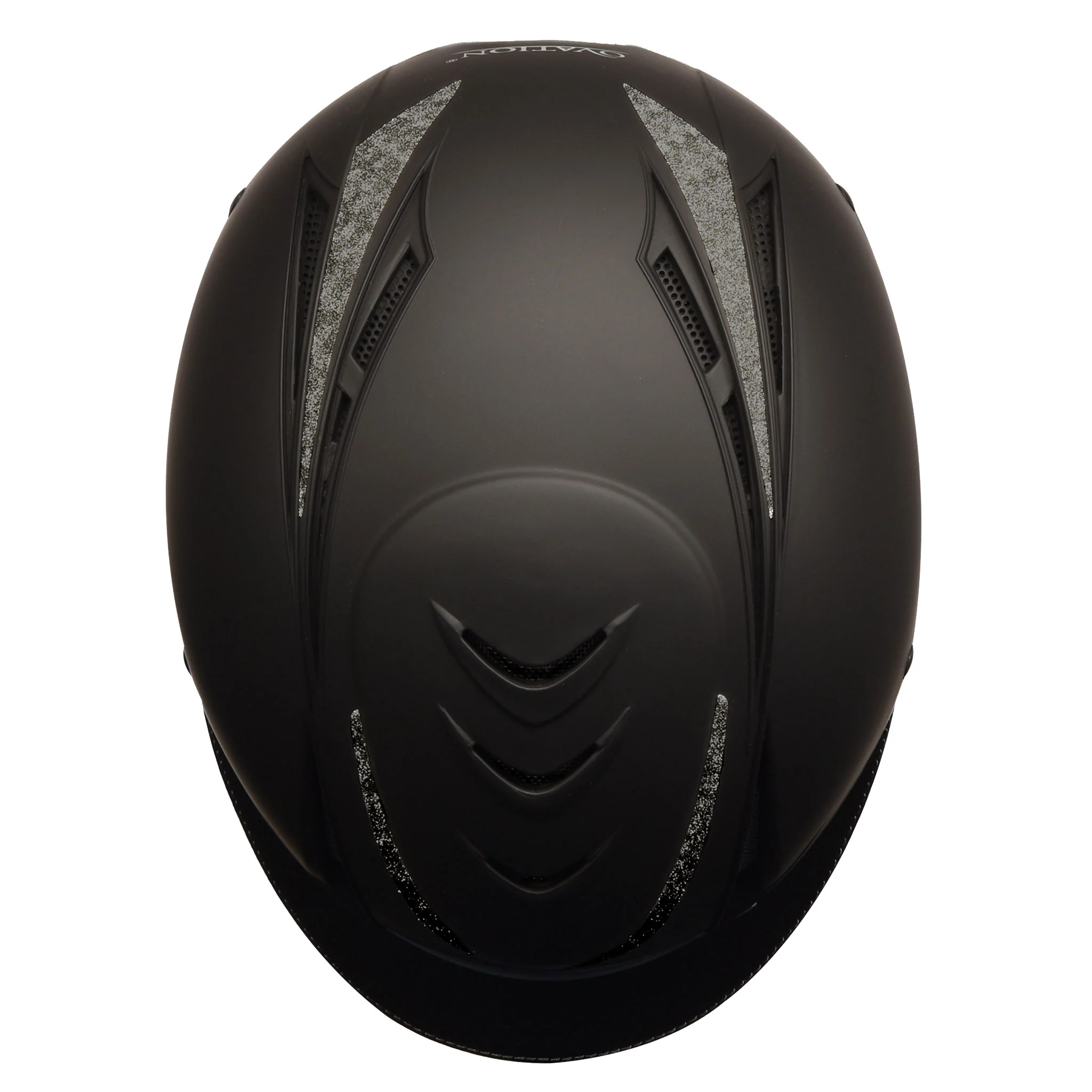 Z-6 Glitz II Helmet - Black Glitter Black - Image 5