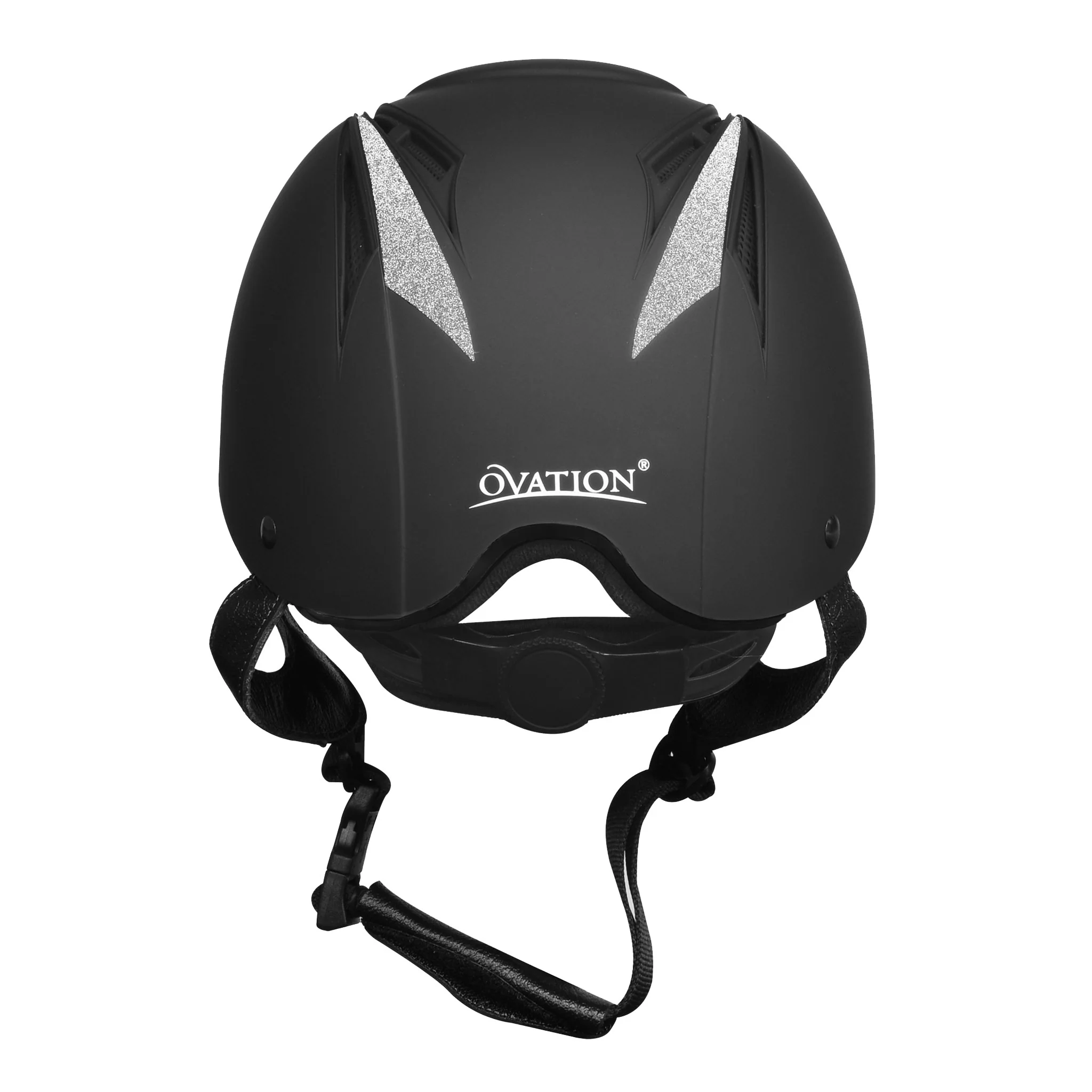 Z-6 Glitz II Helmet - Black Glitter Silver - Image 5
